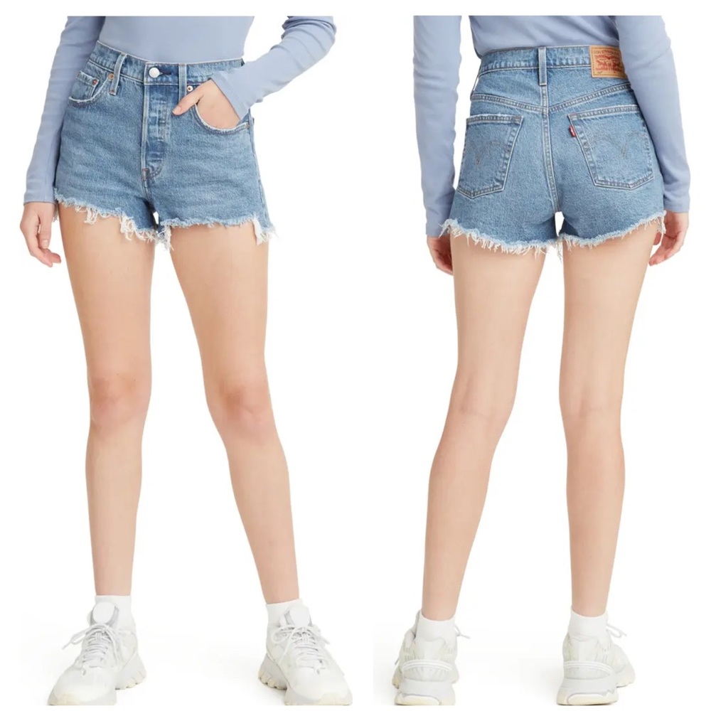 Levi's 501 Cut-Off Denim Shorts